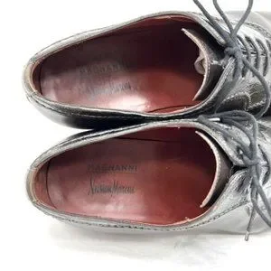 Magnanni Neiman Marcus Leather Crocodile Oxford Medallion Toe Shoes Size 12 Shoes | Magnanni Neiman Marcus Leather Crocodile Oxford  main image 2